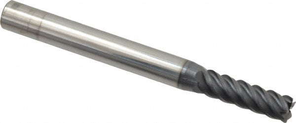 0.2188" 5-Flute Solid Carbide Corner Radius End Mill, AlTiN - SGS 32613