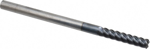 1/4" 5-Flute Solid Carbide Corner Radius End Mill, AlTiN - SGS 32616