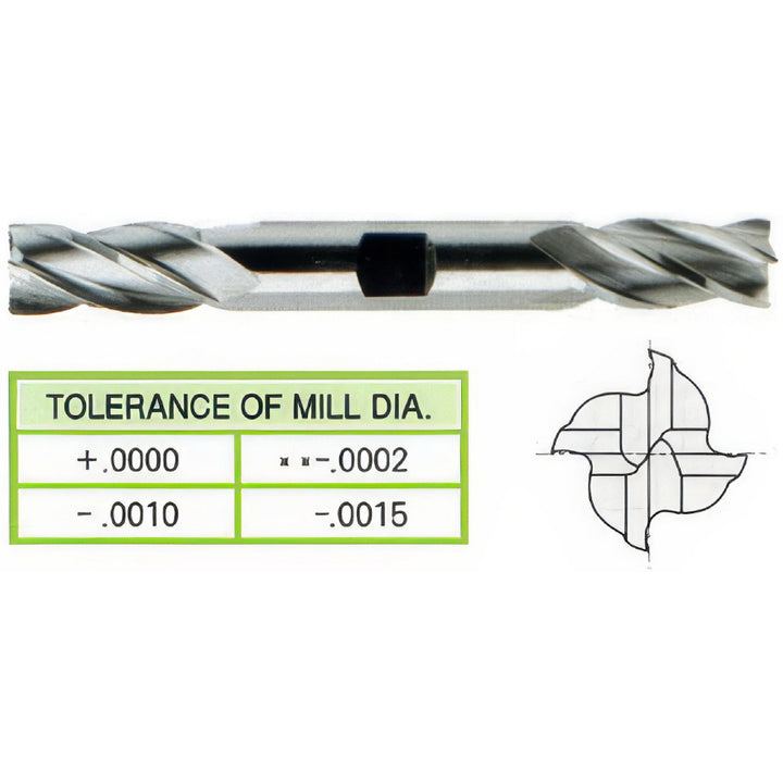 5/16" 4-Flute Cobalt Square End Mill - YG-1 13301