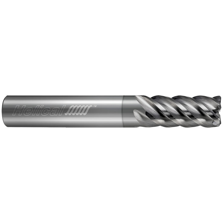 1/2" 3-Flute Solid Carbide Corner Radius End Mill, Zplus - Helical Solutions 83680