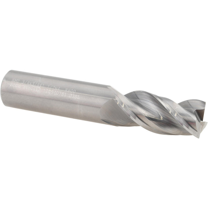 0.7500" 3-Flute Solid Carbide Square End Mill - Kennametal 3660442