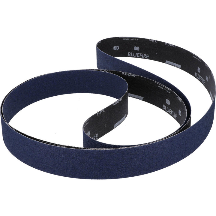 2 x 132" 80-Grit Zirconia Alumina Belt - Norton 78072750008
