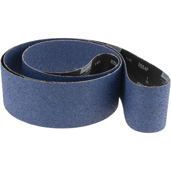 4 x 132" 36-Grit Zirconia Alumina Belt - Norton 78072750287