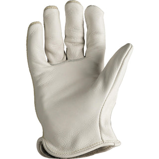 X-Large White Cowhide Leather Gloves - ironCLAD IEX-WHO2-05-XL