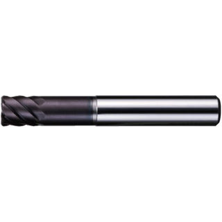 0.2362" 6-Flute Solid Carbide Corner Radius End Mill, AlTiSiN - Mitsubishi 905889
