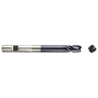 7/16" 4-Flute Solid Carbide Corner Radius End Mill, TiAlN - Seco 17002918