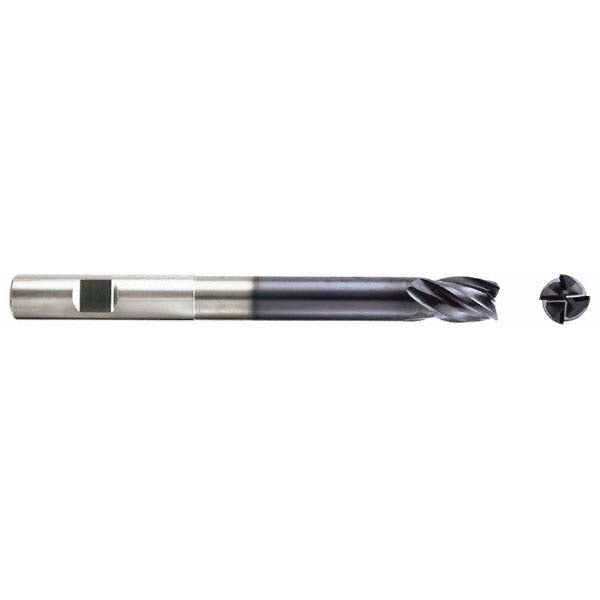 7/16" 4-Flute Solid Carbide Corner Radius End Mill, TiAlN - Seco 17002918