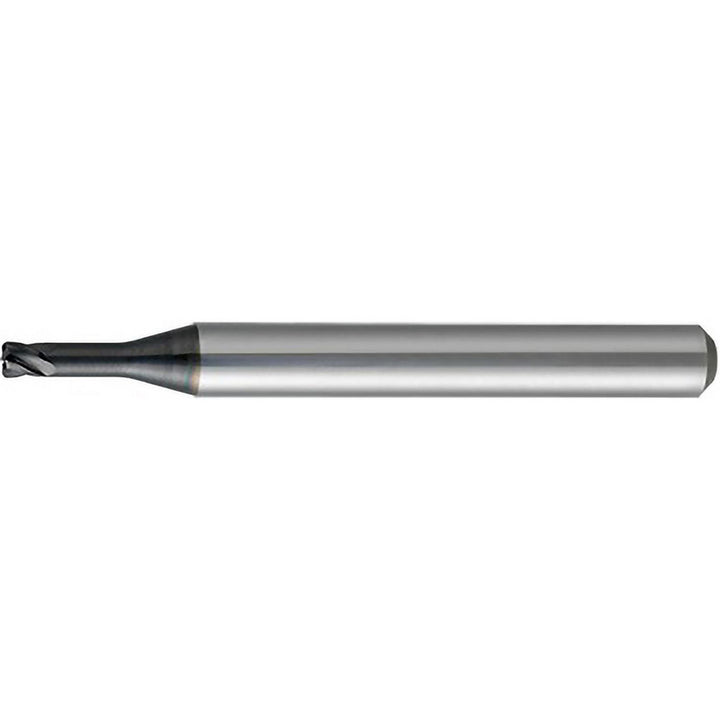 0.0236" 4-Flute Solid Carbide Corner Radius End Mill, AlTiCrSiN - Mitsubishi 10646229