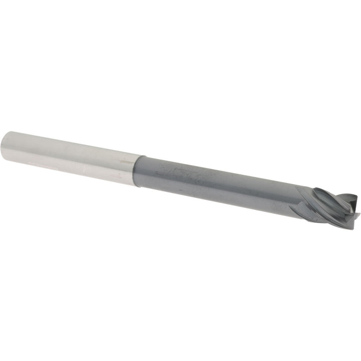 1/2" 4-Flute Solid Carbide Corner Radius & Corner Chamfer End Mill, AlTiN - Accupro 95168413