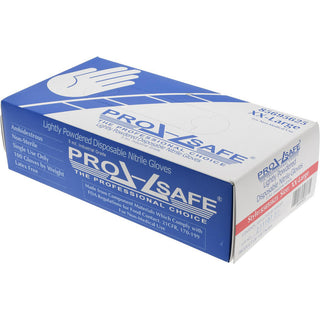 Blue Nitrile Gloves - PRO-SAFE PS-63-332/XXL
