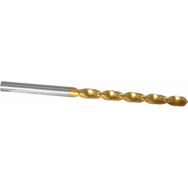 #12 High Speed Steel Drill Bit, TiN, 130° point - Guhring 9006520048000