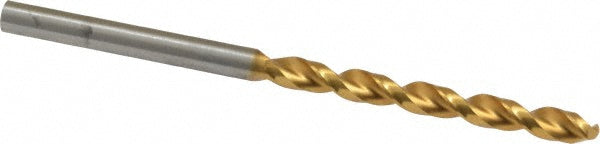 #21 High Speed Steel Drill Bit, TiN, 130° point - Guhring 9006520040400