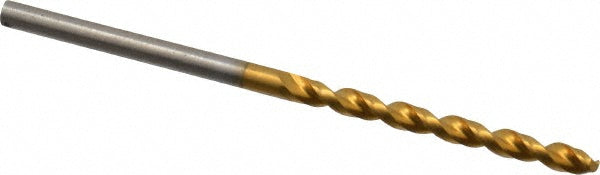 #38 High Speed Steel Drill Bit, TiN, 130° point - Guhring 9006520025800