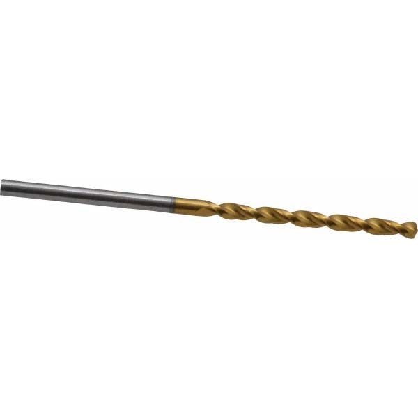#42 HSS Drill Bit, TiN, 130° point - Guhring 9006520023700