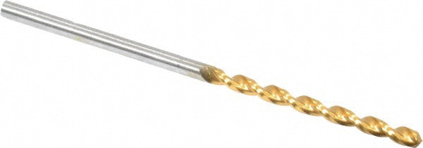 #49 High Speed Steel Drill Bit, TiN, 130° point - Guhring 9006520018500