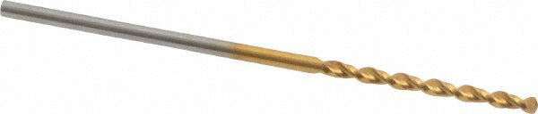 #56 High Speed Steel Drill Bit, TiN, 130° point - Guhring 9006520011800