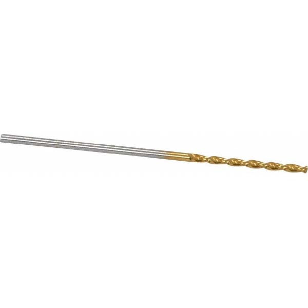 #57 High Speed Steel Drill Bit, TiN, 130° point - Guhring 9006520010900