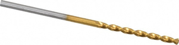 1/16" HSS Drill Bit, TiN, 130° point - Guhring 9006520015900