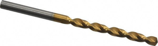 3/16" High Speed Steel Drill Bit, TiN, 130° point - Guhring 9006520047600