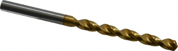 13/64" High Speed Steel Drill Bit, TiN, 130° point - Guhring 9006520051600
