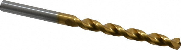 1/4" High Speed Steel Drill Bit, TiN, 130° point - Guhring 9006520063500