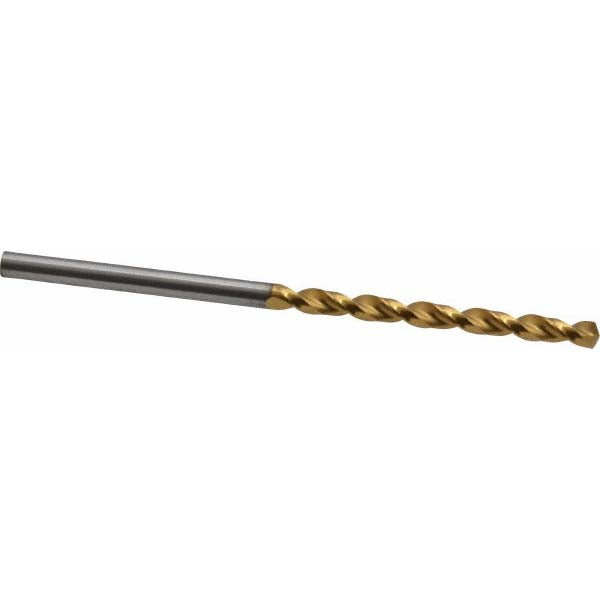 7/64" Cobalt Drill Bit, TiN, 130° point - Guhring 9006580027800