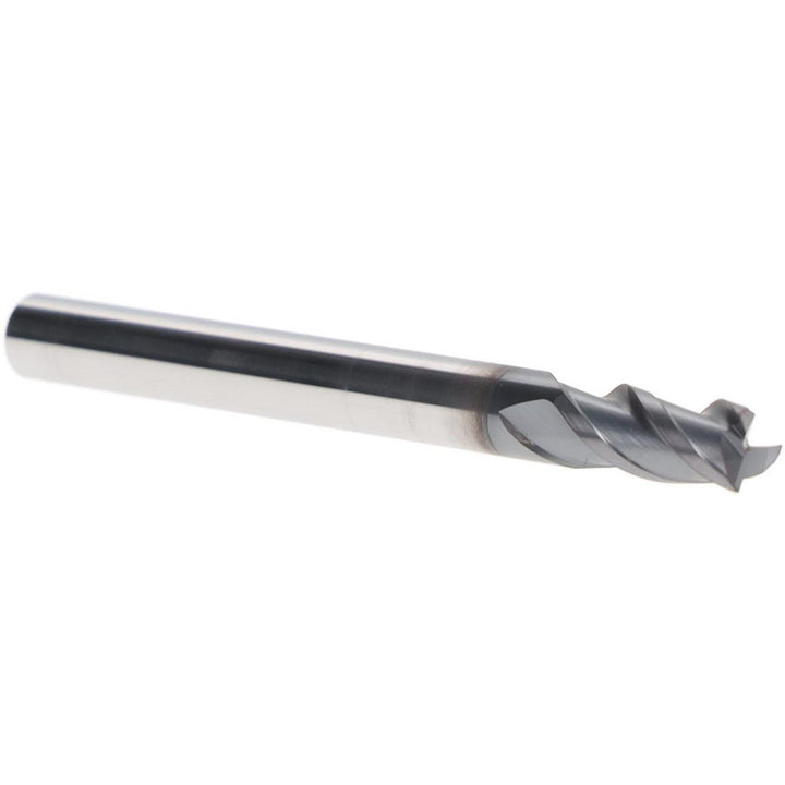 3/16" 3-Flute Solid Carbide Square End Mill, TiAlN - Iscar 5620887