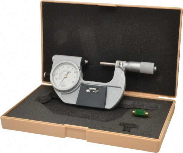 2" Micrometer, 0.000100" grad - Mitutoyo 510-132