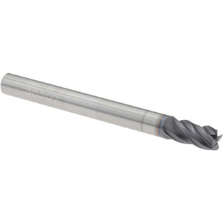 3/16" 4-Flute Solid Carbide Corner Radius End Mill, TX - SGS 36507