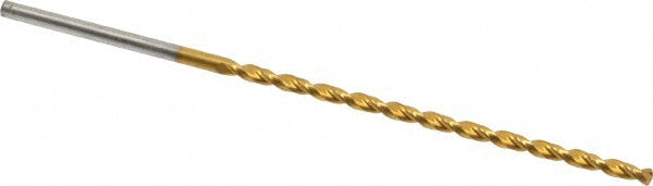 #36 High Speed Steel Drill Bit, TiN, 130° point - Guhring 9006680027100