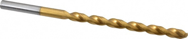 Letter R High-Speed Steel Drill Bit, TiN, 130° point - Guhring 9006680086100