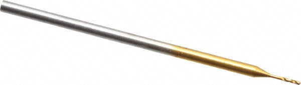 0.0118" Cobalt Drill Bit, TiN, 118° point - Guhring 9006600003000