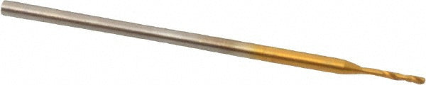 0.0185" Cobalt Drill Bit, TiN, 118° point - Guhring 9006600004700