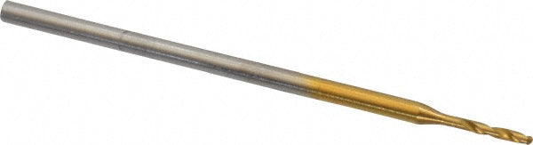 0.0205" Cobalt Drill Bit, TiN, 118° point - Guhring 9006600005200