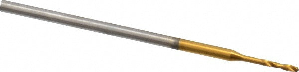 0.0217" Cobalt Drill Bit, TiN, 118° point - Guhring 9006600005500