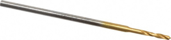 0.0283" Cobalt Drill Bit, TiN, 118° point - Guhring 9006600007200