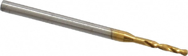 0.0354" Cobalt Drill Bit, TiN, 118° point - Guhring 9006600009000