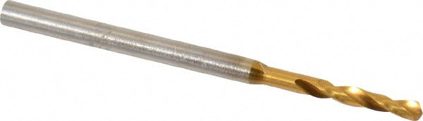 0.0433" Cobalt Drill Bit, TiN, 118° point - Guhring 9006600011000