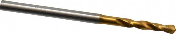 0.0512" Cobalt Drill Bit, TiN, 118° point - Guhring 9006600013000