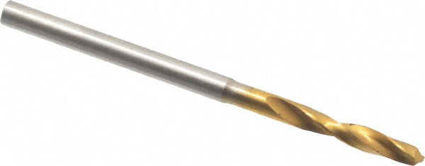 0.0531" Cobalt Drill Bit, TiN, 118° point - Guhring 9006600013500