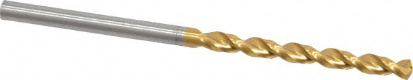 0.1181" High Speed Steel Drill Bit, TiN, 130° point - Guhring 9006520030000