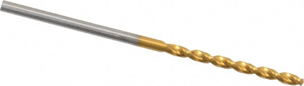 0.0650" Cobalt Drill Bit, TiN, 130° point - Guhring 9006580016500