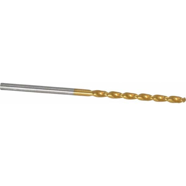 0.0787" Cobalt Drill Bit, TiN, 130° point - Guhring 9006580020000