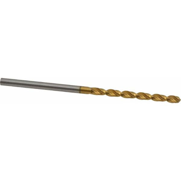 0.0906" Cobalt Drill Bit, TiN, 130° point - Guhring 9006580023000