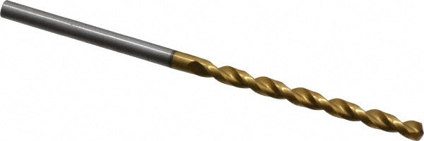 0.0945" Cobalt Drill Bit, TiN, 130° point - Guhring 9006580024000