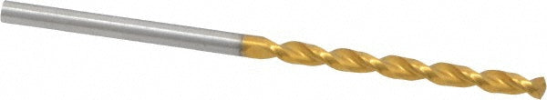 0.1063" Cobalt Drill Bit, TiN, 130° point - Guhring 9006580027000