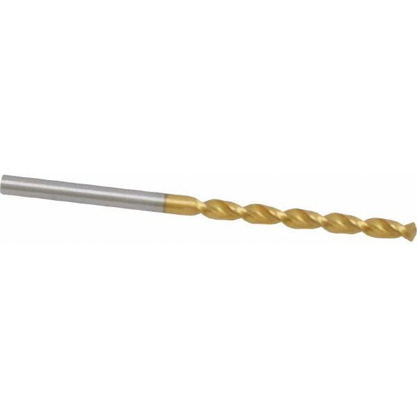 0.1299" Cobalt Drill Bit, TiN, 130° point - Guhring 9006580033000