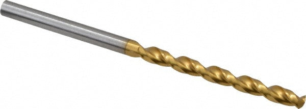 0.1378" Cobalt Drill Bit, TiN, 130° point - Guhring 9006580035000