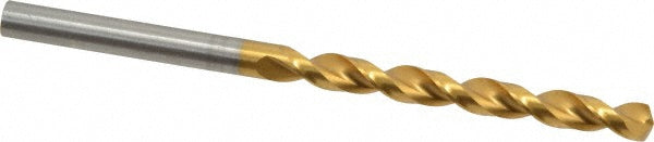 0.1969" Cobalt Drill Bit, TiN, 130° point - Guhring 9006580050000
