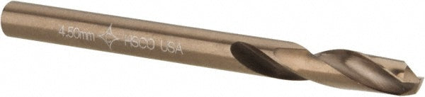 0.1772" Cobalt Screw Machine Drill Bit, Coated, 135° point - Cleveland C14805